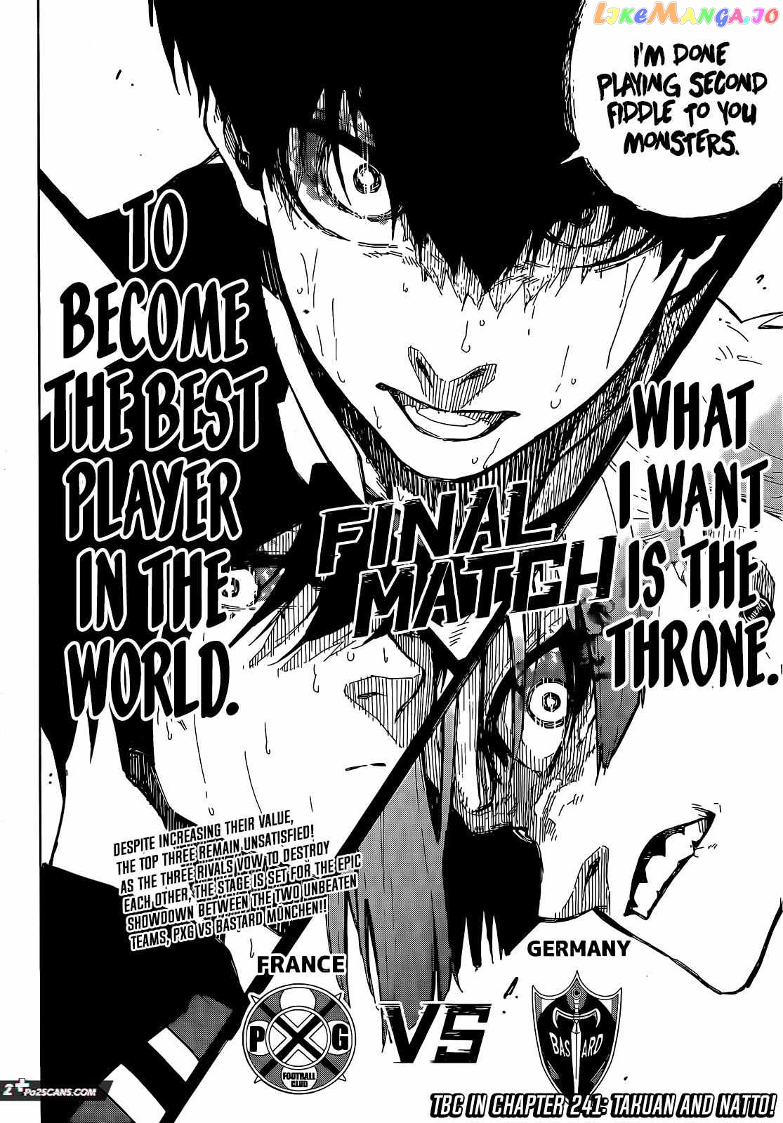 Blue Lock Chapter 240 image 21